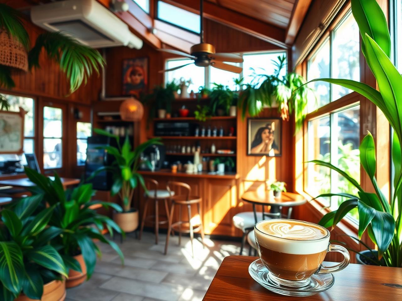 Local Maui coffee stop